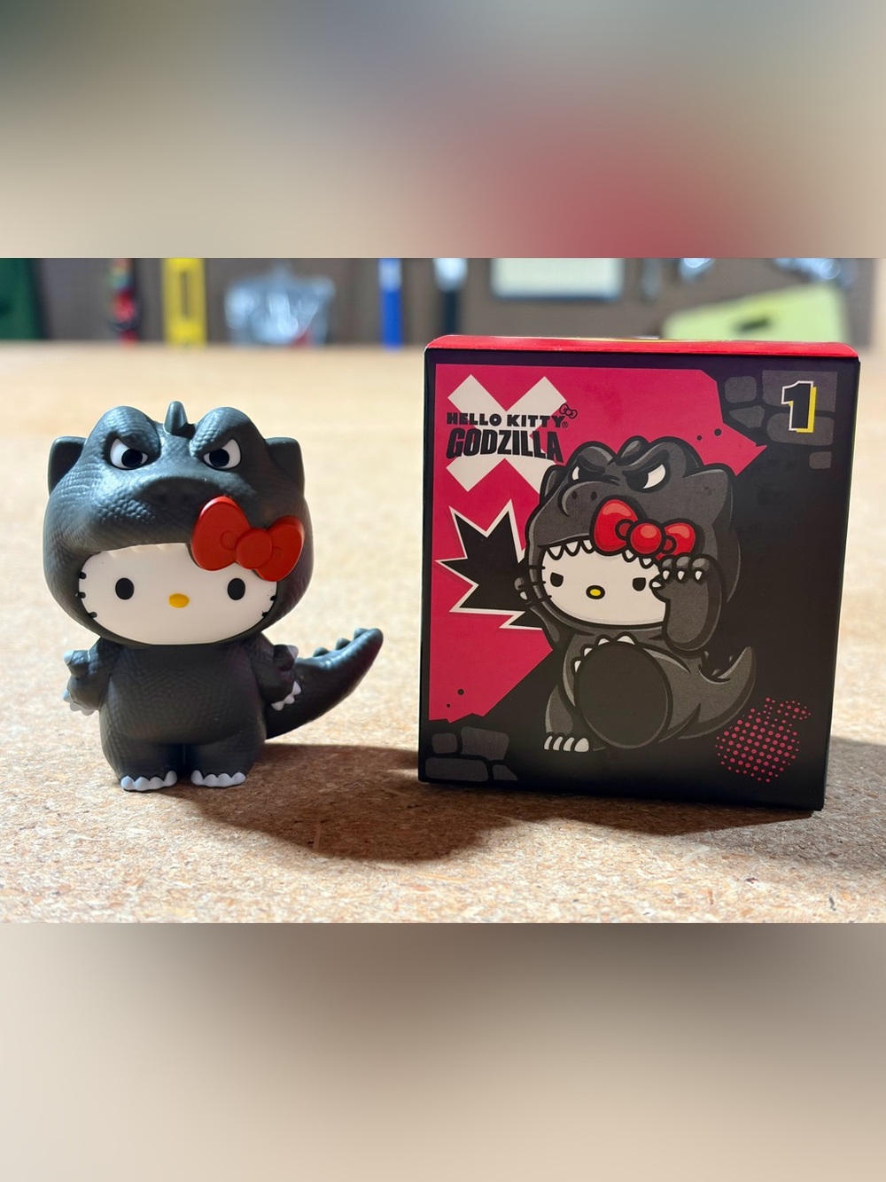 Hello Kitty x Godzilla #1 Sanrio McDonalds Happy Meal Collab Figure